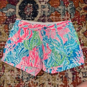 Lilly Pulitzer Coral Callahan Short